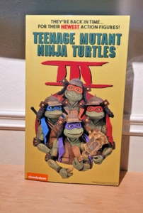 SDCC 2023 NECA TMNT Teenage Mutant Ninja Turtles 3 Samurai Figur 4 Pack Box Set - Bild 1 von 2