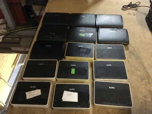 JOBLOT 30x ZYXEL WIRELESS ROUTER VMG3925-B10B AMG1302-T10B VMG1312-B10A I4S11 B7 - Picture 1 of 7