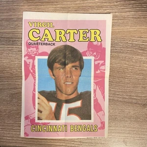 1971 Topps NFL Football Pinups Virgil Carter #27 - Bild 1 von 2
