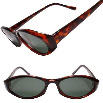 Gafas de sol genuinas vintage Rockabilly Grunge estilo años 90 para mujer ojo de gato tortuga Foto 1 de 3