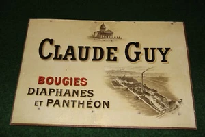 billboard diaphanous candles and pantheon claude guy - Picture 1 of 8
