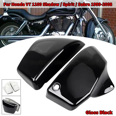 Cubierta de batería lateral de motocicleta para Honda VT 1100 Shadow / Spirit /Sabre 1999-2008 Foto 1 de 4