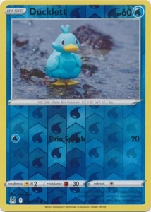 Reverse Holo Ducklett 046/196 Common Lost Origin Pokemon TCG - Picture 1 of 1