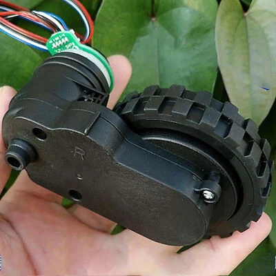 2x Gear Motor Replacement Motor DIY Wheel Motor With Encoder for Sweeping Robot - Image 1 of 4