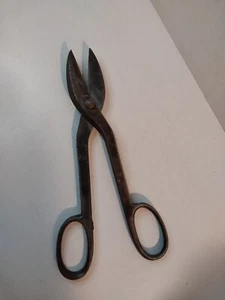 Tijeras de chapa de acero Wiss Tin Snips Cutter Wiss #10 EE. UU. De colección - Imagen 1 de 5