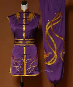 Tuta ricamo Nanquan Tai chi arti marziali Shaolin Kung fu Wing Chun uniforme - Foto 1 di 3