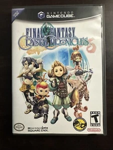 Final Fantasy Crystal Chronicles (Nintendo Gamecube, 2004) CIB completo con manuale - Foto 1 di 7