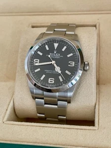Rolex Explorer I - 36mm - 124270 2021 Edelstahl Automatik Stahl Herrenuhr - Bild 1 von 7
