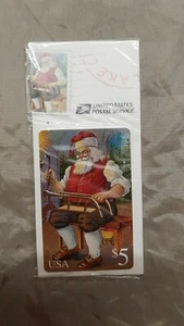 T71 Folder z kartą telefoniczną USA 5 $ Christmas 1995 sealed wbity - Zdjęcie 1 z 2