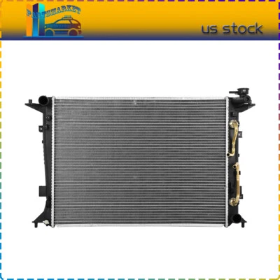 Fits 13467 New Aluminum Radiator Fits For 2010-2015 2016 Hyundai Genesis Coupe - Image 1 of 4