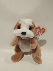 🧸Ty Beanie Babies "Wrinkles" The Bulldog (1996) Vintage, Ritirato Ottime Condizioni⚡️🚢 - Foto 1 di 12