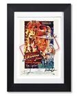 INDIANA JONES 2 TEMPLE MOVIE CAST SIGNED POSTER PRINT PHOTO AUTOGRAPH FILM GIFT