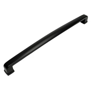 Cosmas Cabinet Hardware Flat / Matte Black Pulls - #4392-12FB - Picture 1 of 1