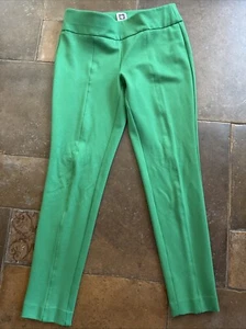 Anne Klein Women’s Small Dress Pant Bright Kelly Green Christmas St. Patrick’s - Picture 1 of 8