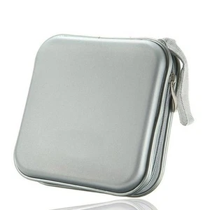 E40 Portable Plastic 40 Disc CD DVD VCD Brieftasche Aufbewahrungstasche Case - Photo 1/3