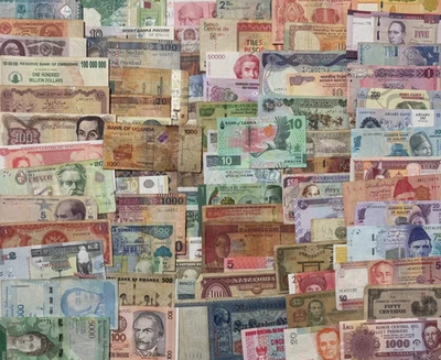YOU PICK THE BILLS Mixed Foreign Currency World Paper Money (SEE DESCRIPTION) - Image 1 of 4