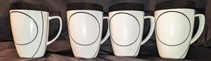 Corelle Coordinates Kaffeetassen Simple Lines Porzellan BECHER 4er Set + 1 = 5 - Bild 1 von 3