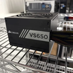 CORSAIR VS Series VS650 650 Watt 80+ White Certified Non-Modular Power Supply... - Picture 1 of 7
