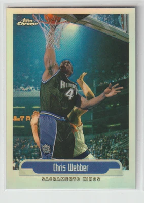 1999-00 TOPPS 铬反光卡 #5 CHRIS WEBBER Kings — 第 1/2 张图片