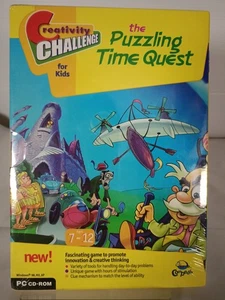 The Puzzling Time Quest Creativity Challenge For Kids 7-12 PC CD-Rom Sealed - Bild 1 von 11