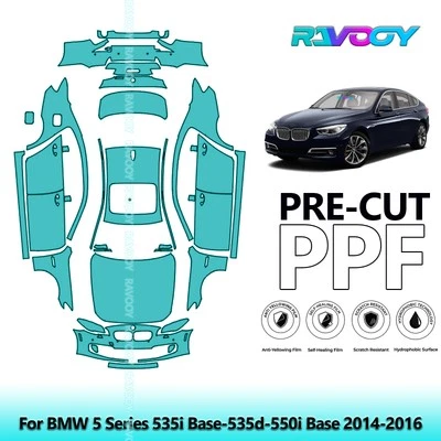  Paint Protection Film PPF For BMW 5 Series 535i Base-535d-550i Base 2014-2016 - Image 1 of 4