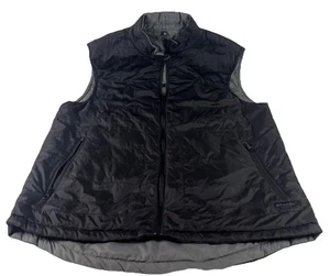 Giubbotto imbottito SpaceX full zip ufficiale uomo XL reversibile nero grigio - Foto 1 di 17