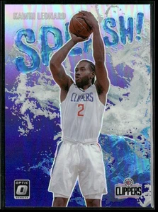 2021-22 Donruss Optic #15 Kawhi Leonard Splash! Purple - Picture 1 of 2