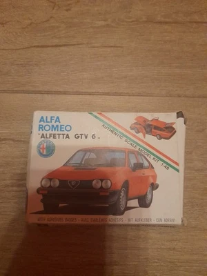 Alfetta Gtv CGGC Grisoni Kit 1/48 No Mebetoys Politoys Mercury Burago Polistil - Immagine 1 di 3