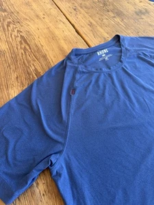 Camisa Rhone Talla L Azul Reign Tech Camiseta Manga Corta Correr Entrenamiento Activo - Imagen 1 de 9