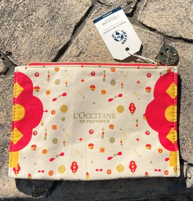 Bolso de lona con cremallera L'occitane en Provence Cosmetics nuevo Foto 1 de 3