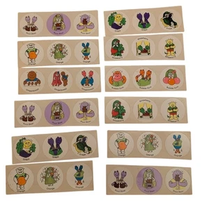 Pegatinas rasca y olfatea vintage de los 80 CTP Sniffy's Gang - Imagen 1 de 6