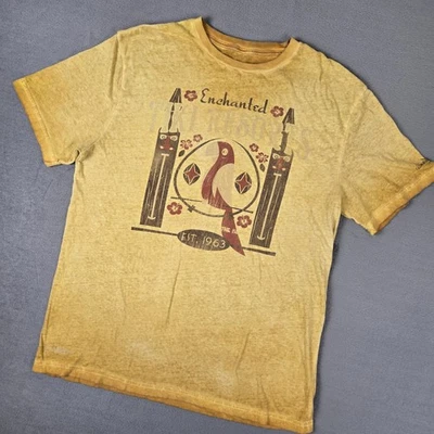 Disney Parks Twenty Eight & Main Shirt Mens Medium Enchanted Tiki Room Rare - Image 1 of 4
