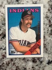 2017 TOPPS UPDATE REDISCOVER BRONZE BUYBACK CARD 1988 INDIANS DOUG JONES #293 - Picture 1 of 1