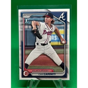 2024 Bowman Draft 1st Bowman #BD-20 Cam Caminiti Atlanta Braves Prospect - Picture 1 of 2