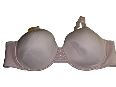 NEW VANITY FAIR 76380 BEAUTY BACK SMOOTHER FULL FIGURE  BRA SIZE 46D - Image 1 of 4