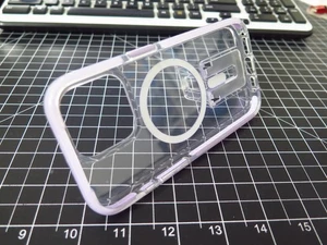 Tech21 EvoCrystal Kickstand Case with MagSafe for Apple 6.1" iPhone 15 Pro Lilac - Picture 1 of 13
