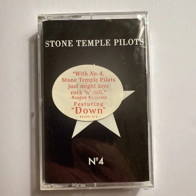 STONE TEMPLE PILOTS NO 4 CASSETTE TAPE USA  NEW SEALED  HYPE STICKER   Foto 1 de 4
