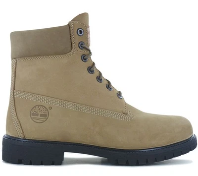 Timberland Premium 6-Inch Waterproof Boot - Herren Winter Stiefel Leder Beige
