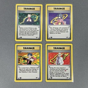 Kanto Gym Leaders NM Non-Holo Rare Gym Challenge Pokemon -  Sabrina Giovanni - Picture 1 of 2