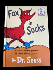 NEW Fox In Socks by Dr. Seuss 1993 Random House Hardcover - Picture 1 of 2