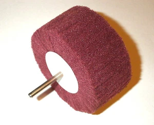 4" 100mm Scotch type Brite Abrasive Non Woven Wheel polish tool 180 Grit - Foto 1 di 1