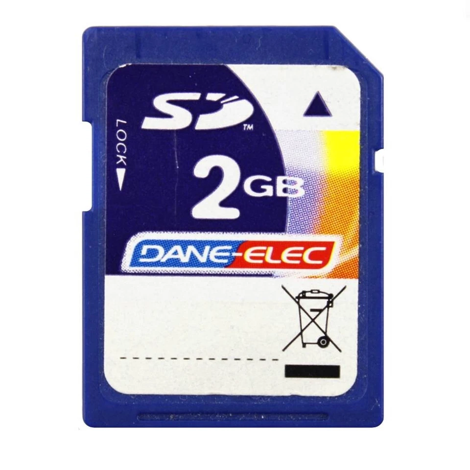 2 GB Full Size SD Memory Card for Cameras Nintendo 3 Ds Wii Etc - Image 1 of 1