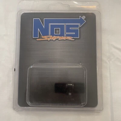 NOS Sniper 22932323 3/8” NPT Nipple Black  - Image 1 of 2