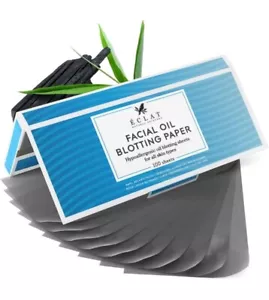 100x Facial Oil Control Absorption Sheets Tissue Face Blotting Paper All Skin - Picture 1 of 6