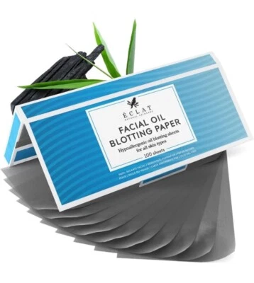 100x Facial Oil Control Absorption Sheets Tissue Face Blotting Paper All Skin - Image 1 of 4