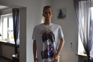 Anime T-Shirt Little Man Manga Style Kleidung Gr.XXL TS3 - Picture 1 of 2