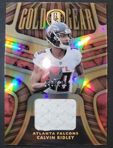 2021 Panini Gold Standard GOLD GEAR #GG-CR Calvin Ridley (SER.#146/299) FALCONS 