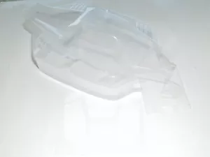 MUGE2028 MUGEN MBX8R ECO 1/8 BUGGY CLEAR BODY WITH WINDOW MASKING - Picture 1 of 1