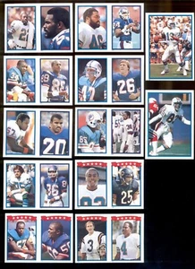1985 Miami Dolphins Sticker Set DAN MARINO MARK CLAYTON DWIGHT STEPHENSON DUPER - Picture 1 of 1