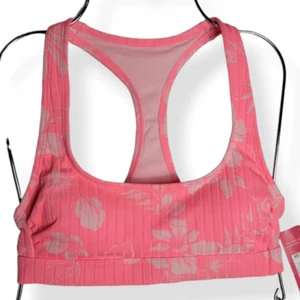 Top de bikini Xhilaration rosa raceback mediano junior - Imagen 1 de 3